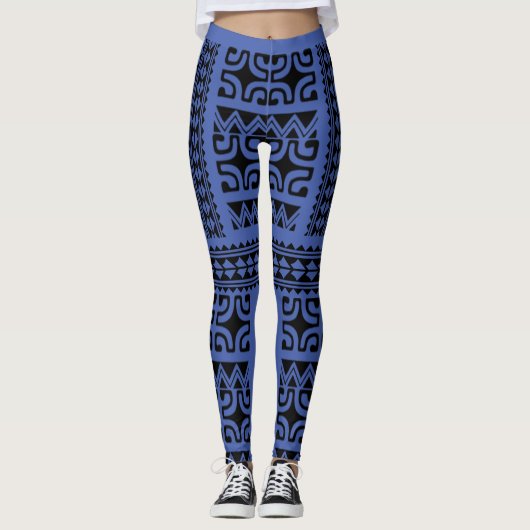 LEGGINGS Tatouage tribal レギンス (正面)