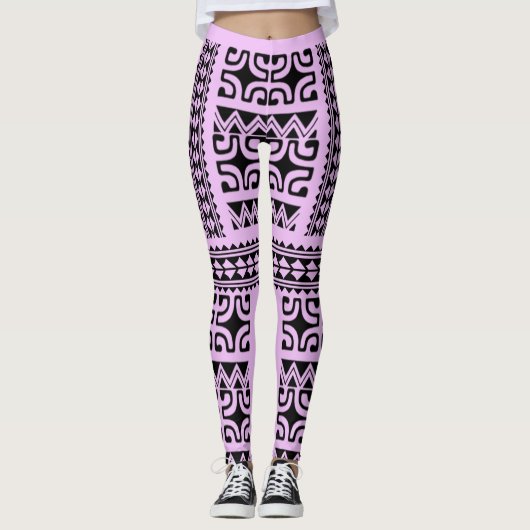 LEGGINGS Tatouage tribal レギンス (正面)