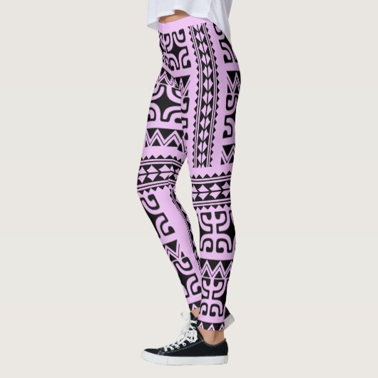 LEGGINGS Tatouage tribal レギンス (左)