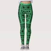 LEGGINGS Tatouage tribal レギンス (正面)