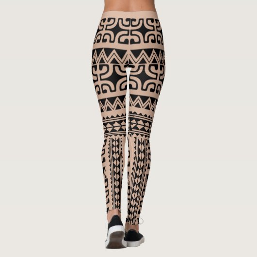 LEGGINGS Tatouage tribal レギンス (裏面)