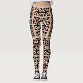 LEGGINGS Tatouage tribal レギンス