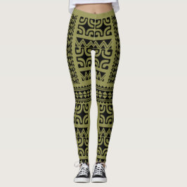 LEGGINGS Tatouage tribal レギンス