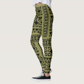 LEGGINGS Tatouage tribal レギンス (左)