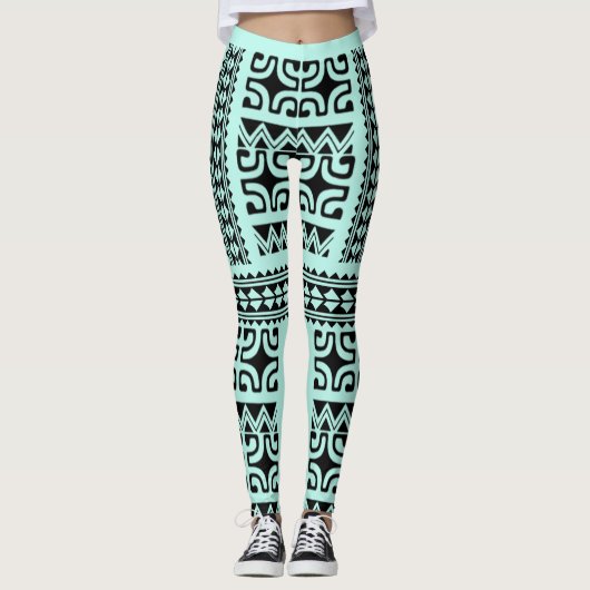 LEGGINGS Tatouage tribal レギンス (正面)