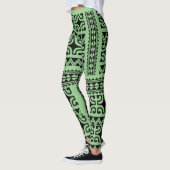LEGGINGS Tatouage tribal レギンス (左)