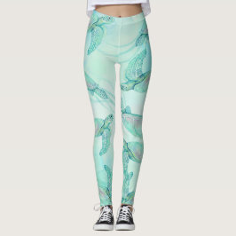 Leggings tortugas en el mar  レギンス