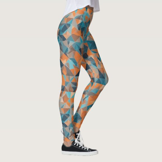 Leggings Triángulos: Estilo y Comodidad レギンス (右)