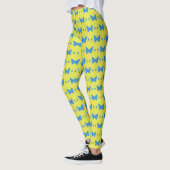 Leggings with flag of Bady  Bassit, Brazil レギンス (左)