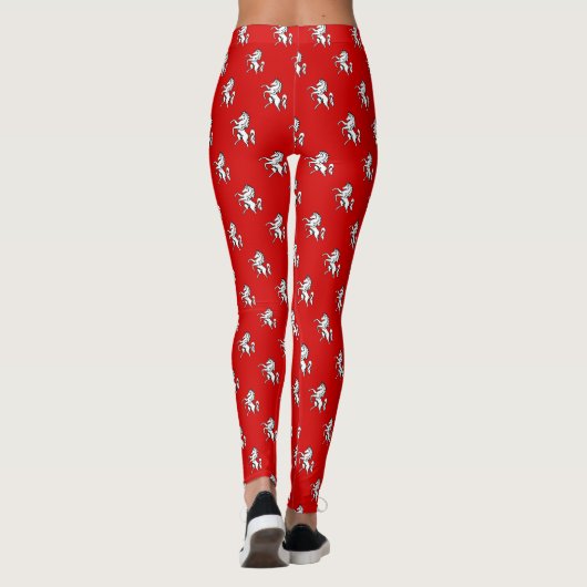 Leggings with flag of Kent, England レギンス (裏面)