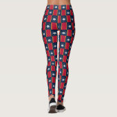 Leggings with flag of Mississippi State, USA レギンス (裏面)