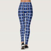 Leggings with flag of Quebec City, Canada レギンス (裏面)