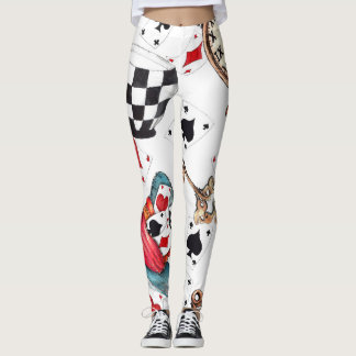 Leggings with super funny prints レギンス