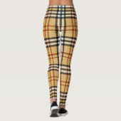 leggings with traditional geometric pattern レギンス (裏面)