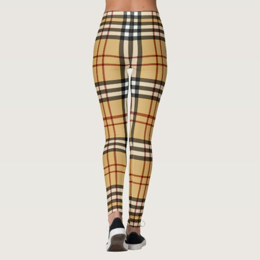 leggings with traditional geometric pattern レギンス (裏面)