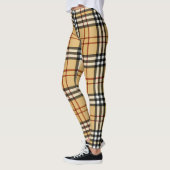 leggings with traditional geometric pattern レギンス (左)
