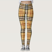 leggings with traditional geometric pattern レギンス (正面)