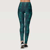 Leggings Women - Blue Pattern レギンス (裏面)