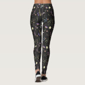 Leggings Women - Floral Pattern レギンス (裏面)