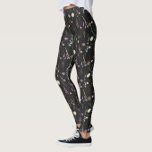 Leggings Women - Floral Pattern レギンス (左)