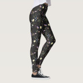 Leggings Women - Floral Pattern レギンス (右)