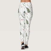 Leggings Women - Floral Pattern レギンス (裏面)