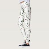 Leggings Women - Floral Pattern レギンス (左)