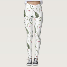 Leggings Women - Floral Pattern レギンス