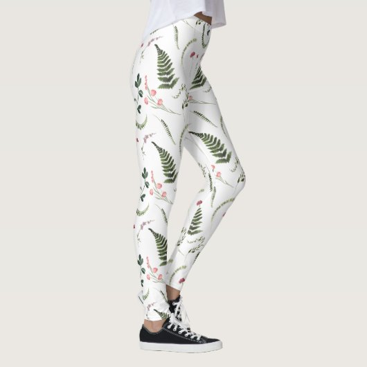 Leggings Women - Floral Pattern レギンス (右)
