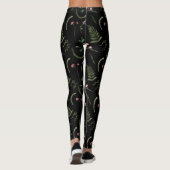 Leggings Women - Floral Pattern レギンス (裏面)