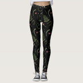 Leggings Women - Floral Pattern レギンス (正面)