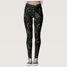 Leggings Women - Floral Pattern レギンス