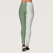 Leggings Women - Forest Green Pattern レギンス (裏面)