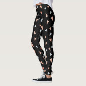 Leggings Women - Hearts Pattern レギンス (左)