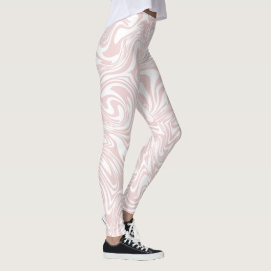 Leggings Women - Pink Pattern レギンス (右)