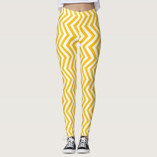 Leggings Women - Stripe Pattern レギンス (正面)