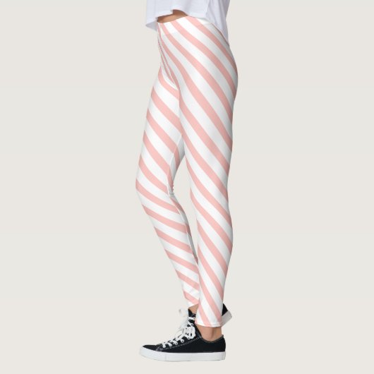 Leggings Women - Stripe Pattern レギンス (左)