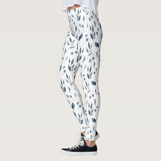 Leggings Women - Winter Pattern レギンス (左)