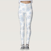 Leggings Women - Winter Pattern レギンス (正面)