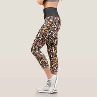 Leggings ZenArte: Fusiona Estilo y Rendimiento カプリレギンス