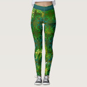 Leggings zócalo en verde レギンス (正面)