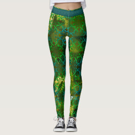 Leggings zócalo en verde レギンス