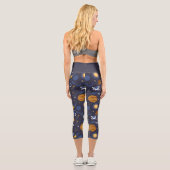 Leggins Capri yoga colección Animals Outer Space カプリレギンス (裏面)