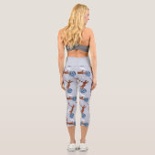 Leggins Capri yoga colección Animals Outer Space カプリレギンス (裏面)