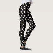 Leggins con estampado de margaritas. レギンス (右)