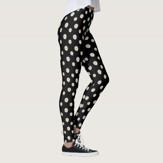Leggins con estampado de margaritas. レギンス (右)