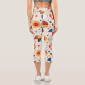 Leggins diseño geométrico カプリレギンス (裏面)