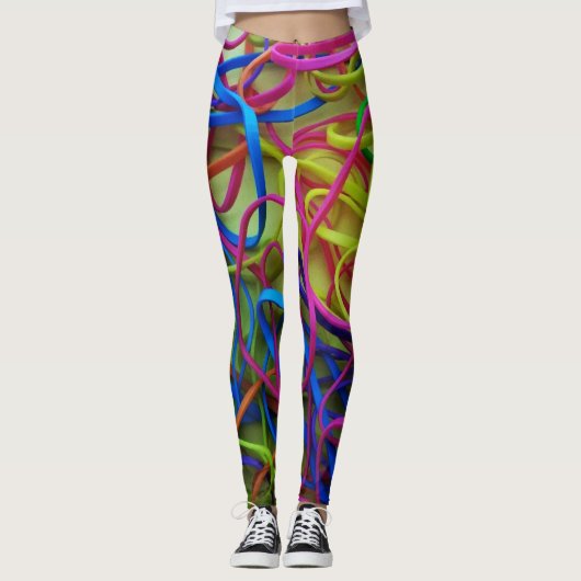 leggins gomas elásticas レギンス (正面)
