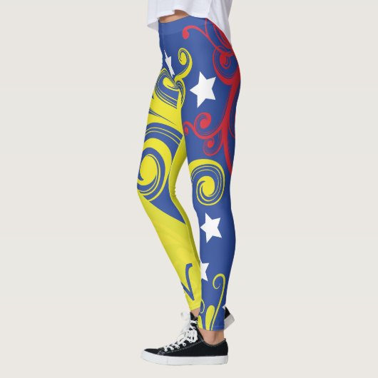 Leggins I Love Venezuela レギンス (左)
