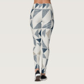 leggins mujer figuras geométricas triangulares レギンス (裏面)